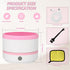 Electric Makeup Brush Cleaner Machine, Highly Effective Upgraded USB Makeup Brush Cleaning Tool for Beauty Makeup Brush Sets of Various Sizes, Eye...