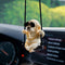 Labrador Retriever Car Mirror Hanging Accessories Cute Swinging Dog Rear View Mirror Accessories for Men & Women...