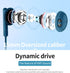 Wired Earbuds with Microphone, Wired Earphones in-Ear Headphones HiFi Stereo, Powerful Bass and Crystal Clear Audio, Compatible with iPhone, Andro...