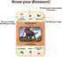Skillmatics Card Game - Dino Trio, A Smart Swapping Dinosaur Themed Strategy Game for Kids, Teens & Adults...