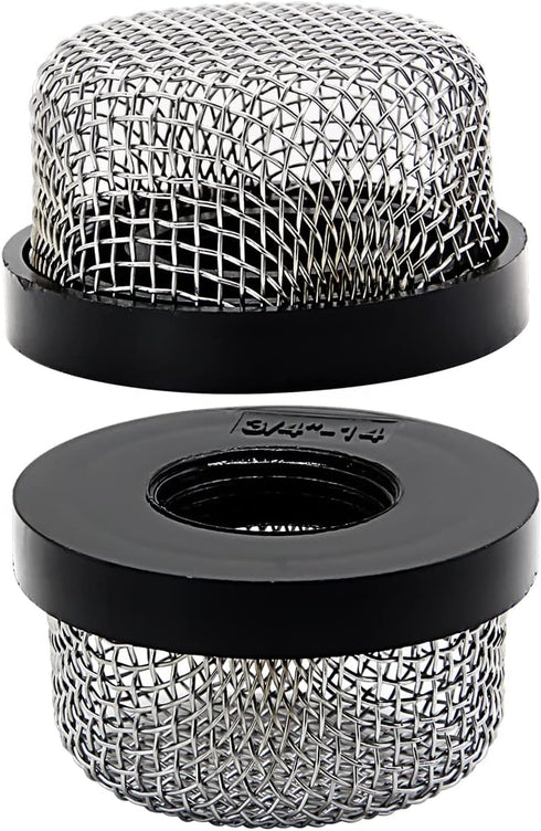 Aerator Screen Strainer Mesh Stainless Steel 3/4"- 14 Compatible with Livewell & Baitwell Pump, MA-023 Screw on Industrial Plumbing Inline Straine...