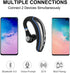 Bluetooth Headset, Wireless Earpiece V5.0 Bluetooth Earpiece Ultralight Hands Free for Business/Office/Driving/Sporting...