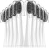 Compatible with PRO-SYS Electric Toothbrush Replacement Brush Heads,for PRO-SYS Electric Toothbrush,10 Pack,White (White)...
