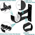 Gudui Curtain Rod Bracket 3 Pack, Heavy Duty Curtain Rod Holders Hooks for Wall Curtain Rod Hangers Supports for 1 inch Drapery Rod, Black...