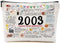 21st Birthday Gifts for Her 2003 Makeup Bag Gifts for 21 Year Old Female Cosmetic Bag Cool 21st Birthday Gifts 21st Birthday Ideas for Women Frien...