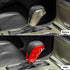 CheroCar Grain Gear Shift Knob Decoration Trim for 2017-2020 Jeep Grand Cherokee, Interior Accessories (Red)...