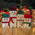 5” Christmas Snowman Face Stencils for Painting on Wood Reusable Christmas Stencil Winter Ornament Drawing Templates for Tiered Tray/Window/Shirts...