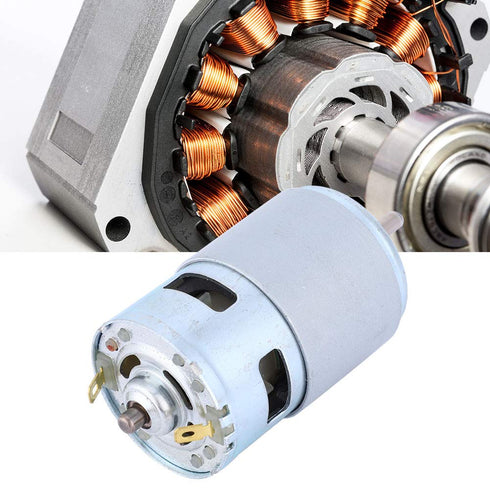 ViaGasaFamido 775 DC Motor 12V 4000 RPM Mini Electric Motor Micro High Power Low Noise DC Motor for Car Wash Pump Electric Tools...