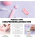 Cute School Supplies, Cute Stationary, Japanese Stationery Birthday Gifs, includes Pencil Sharpener,Eraser, Correction Tape, Ruler, Mini Scissors,...