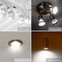 Simba Lighting LED GU10 5W Non-Dimmable Spot Light Bulb (6 Pack) Halogen 50W Replacement MR16 Shape for Accent, Recessed, Track Lighting, 38° Beam...