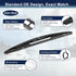 X AUTOHAUX Rear Windshield Wiper Blade Arm Set for Ford Escape 2008-2012 for Lincoln MKT 2010-2019...