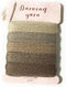 Shibori Dragon Darning yarn 5 Colors Natural Beige...
