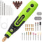 Yougfin Mini Cordless Rotary Tool, 3-Speed and USB Charging Rotary Tool Kit with 44 Accessories, Multi-Purpose 3.6V Power Rotary Tool for Sanding,...