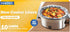 SMARTAKE Slow Cooker Liners, Crockpot Liner 13"x 21" Crockpot Liners Disposable Crock Pot Bags, Fit 3QT to 8QT for Slow Cooker, Crockpot, Cooking ...