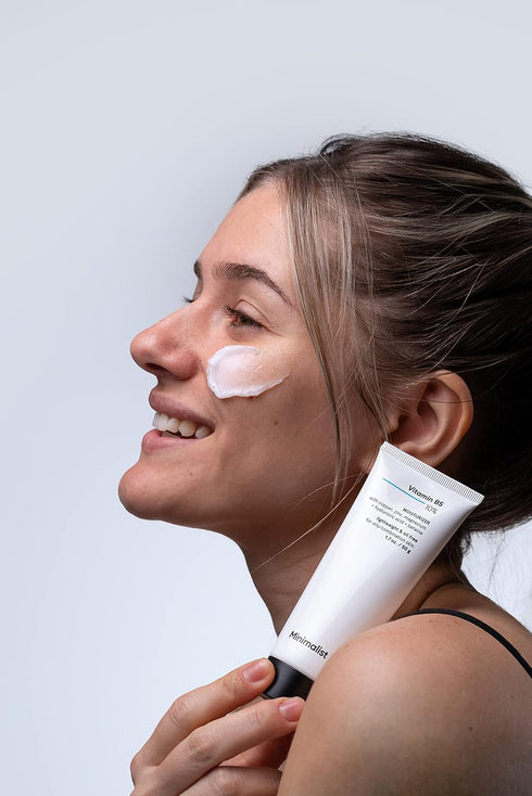 Minimalist 10% Vitamin B5 Face Moisturizer for Oily & Acne Prone Skin | Oil Free Fast Absorbing Lightweight Gel | For Women & Men | 1.7 Oz / 50 gm...