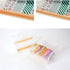 N&P SQian 2 Pack Transparent Visible Desktop Multi Washi Tape Dispenser, Desktop Acrylic Roll Tape Storage Box Holder Organizer Cutter for Office ...