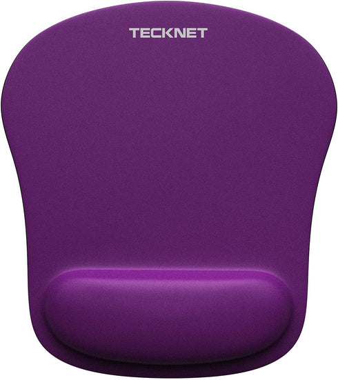 TECKNET Mouse Pad with Wrist Support, Ergonomic Gaming Mouse Pad Pain Relief, Portable Comfortable Mousepad for Computer, Laptop, Office, Home and...