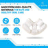 V-White V-Shaped Replacement Head for Ultrasonic Toothbrush, 75% Faster, Effective Whole Mouth Deep Clean & Massage, Compatible with All Kind of V...