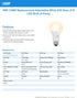 Feit Electric A19 LED Light Bulb, 100W Equivalent, Non-Dimmable, 5CCT, E26 Medium Base, 90 CRI, 1500 Lumens, Standard Light Bulb with Switch on Bu...