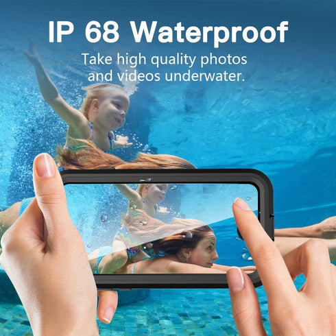 AICase iPhone SE 2020/2022/iPhone 7/8 Waterproof Case, 4.7" 360 Dustproof and Shockproof, IP68 Full Body Protection Fully Sealed Underwater Protec...