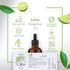 HBNO Lime Essential Oil - Huge 4 oz (120ml) Value Size - Natural Lime Oil, Cold Pressed - Perfect for Cleaning, Aromatherapy, DIY, Soap & Diffuser...