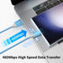 USB C Charger Cable, 5Pack 3/3/6/6/10FT USB A to USB C Cable Braided Type C Charger Cable Fast Charging for iPhone 15 Pro Max Samsung S23 S22 A13 ...
