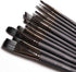 Fine Detail Paint Brush Set - (12 Piece Set) Miniature Brushes for Acrylic, Oil Watercolor, Model Craft Miniatures Painting, Paintbrushes, Profess...