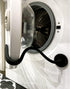 Spedtees Front Load Washer Door Prop, Magnetic Flexible Washer and Dryer Door Support Keep Washer Drying Door Open to Keep Dry (Black, Round)...