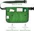FASITE YL003F 7-POCKET Gardening Tools Belt Bags Garden Waist Bag Hanging Pouch, Green...