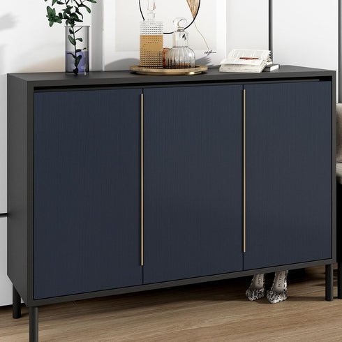 Thicken Peel and Stick Countertops Wood Contact Paper for Cabinets and Drawers Navy Blue Peel and Stick Wallpaper Self Adhesive Faux Wood Grain Co...