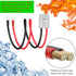 Battery Connector 50A 600V Plug with O-Ring Battery Connector Cable 10AWG 50cm Cable Charging Plug for Forklift Plug for Trailer Winches for Carav...