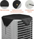Qualward Air Conditioner Covers for Outside Units, AC Cover for Outdoor Central Unit Top Heavy Duty Water-Resistant Fits Up to 32 x 32 Inch, Black...