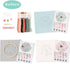 REEWISLY 3 pcs of Embroidery kit with Patterns and Instructions, DIY Adult Beginner Cross Stitch Kits, Including 1 Plastic Embroidery Hoop, 1 Pair...