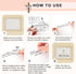 Whaline 10 Sheet Christian Bible Rub on Transfer for Crafts Church Cross Floral Candle Rub on Transfer Inspirational Religious Furniture Decal for...