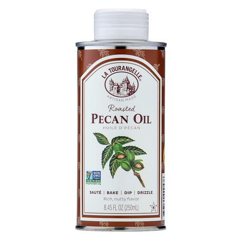 La Tourangelle Roasted Pecan Oil for Cooking, Baking, Butter Substitute, Pasta, Vinaigrettes, Stir Fry, 8.45 Fl Oz...