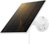 5W Solar Panel, IP 65 Waterproof 5V Micro USB Port for Security Cameras Wireless Outdoor, Compatible with Rechargeable Battery Security Camera...