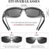 Polarized Sunglasses Fit Over Glasses for Women Men with UV400 Protection Over Wrap Around Sun Glasses...