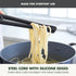 GreenPan Silicone Tong, Cooking Grilling Serving, Salad, Kitchen Utensil, Flexible Rubber Nonstick Cookware, Rigid Steel Core, Heat-Resistant, Ant...
