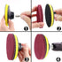 Auniwaig 7 Inch 1200-Grit Scrubber Scouring Pads Drill Power Brush Scuffing Disc Hoop and Loop Surface Conditioning Disc for Bathroom & KitchenTil...