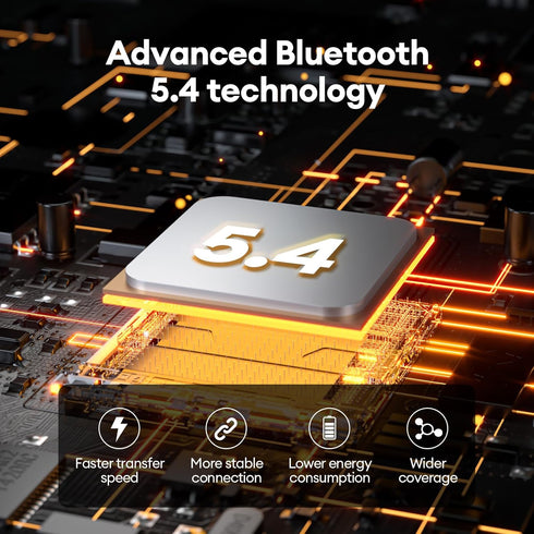 Transformers TF-T20 Open Ear Headphones Wireless Bluetooth 5.4 Earbuds, 60H Playtime Sport Earbuds Wireless with HD Mic Earhooks, Over Ear Headpho...