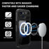 for iPhone 15 5G Waterproof Case,Compatible with Magsafe,Hybrid Rugged Shockproof Full Body Protective,with Lanyard,Clear Lens/Screen Protector Co...