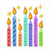 Birthday Party Candle Festival Metal Cutting Dies for Card Making, Paper Embossing Die Cuts Kit Templates, Storage Pockets Supplies, Photo Frame A...