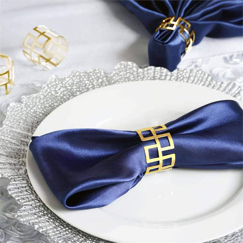 LogHog Delicate Christmas Gold Napkin Rings Set of 12, Ideal Table Setting Napkin Buckles for Christmas, Thanksgiving, Wedding, Parties, Holiday (...