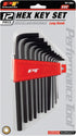 Performance Tool W1393 12pc SAE Long Hex Key Set, Black - Professional Grade Allen Wrenches with Extra Reach for Tough Jobs...