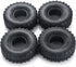 MOHERO 4PCS 1.0" Mud Grappler Rubber Tyre 1.0 Wheel Tires 62 * 22MM for Axial SCX24 90081 AXI00001 002 004 005 006 RC Crawler Car (A Style)...