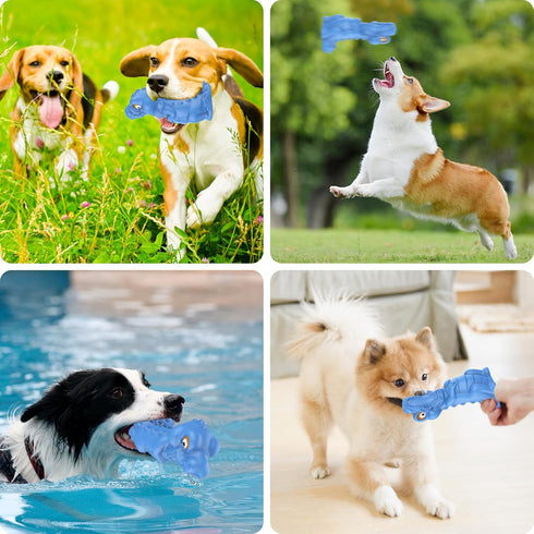 Dog Chew Toys for Aggressive Chewers - Healthy Milk Flavored, Durable Tough Dog Chew Toy for Medium/Large Breed Dogs, Best Extreme Chew Toys to Ke...