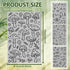 CHGCRAFT 4PCS Polymer Clay Texture Sheets Mushroom Clay Texture Mat Clay Sea Life Butterfly Dragon Pattern Pad Texture Sheets Clay Stamps Tools fo...