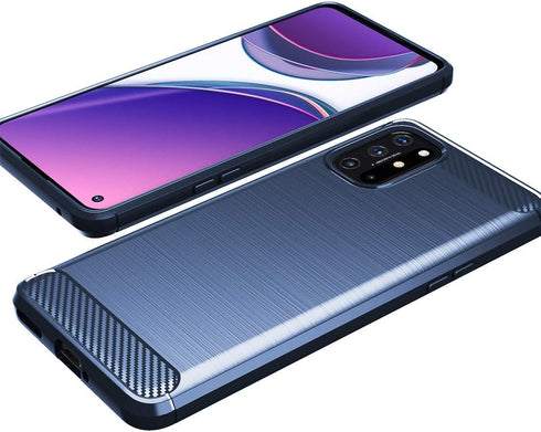 Osophter for Oneplus 8T Case,Oneplus 8T 5G Case with Screen Protector Shock-Absorption Flexible TPU Rubber Protective Cell Phone Cover for Oneplus...