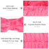 Ondder Spa Headband for Washing Face 8 Pack Rose Red Skincare Headbands for Women Girls Terry Cloth Cute Bow Head Bands...