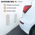 AMPULLA Garage Wall Protector Car Door Protectors, Designed in Germany (4-Pack White)...